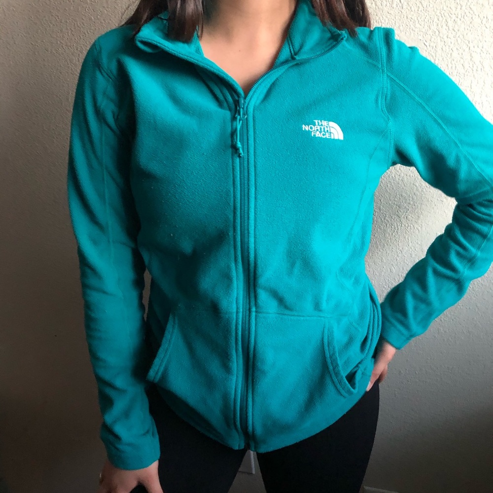 Turquoise Columbia Sweater